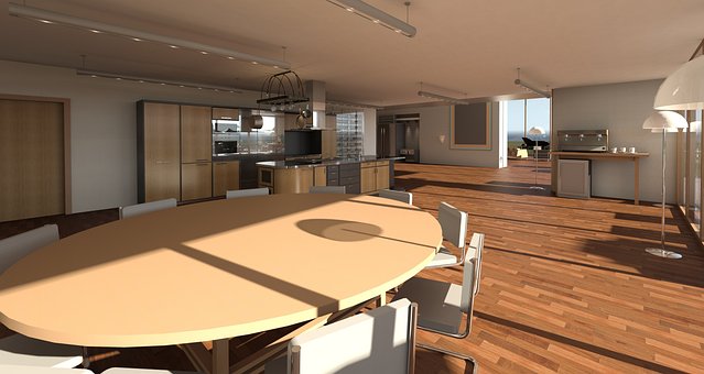 Woonkamer, Levend, Levensstijl, Tafel