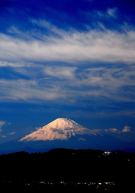 Free Mount Fuji Sky photo and picture