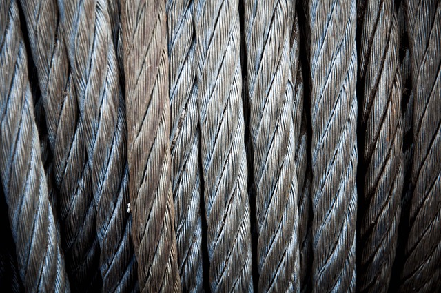 Kette, Metall, Detail, Nahaufnahme