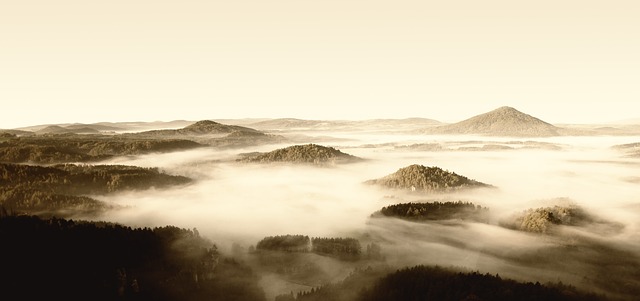Nebel, Tschechische Sächsische Schweiz