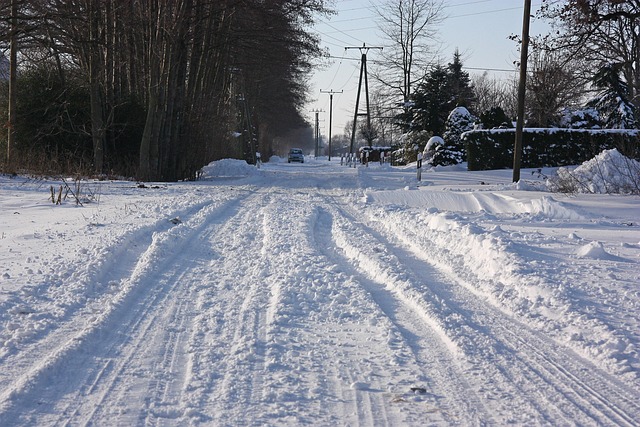 Free Snow Road photo and picture