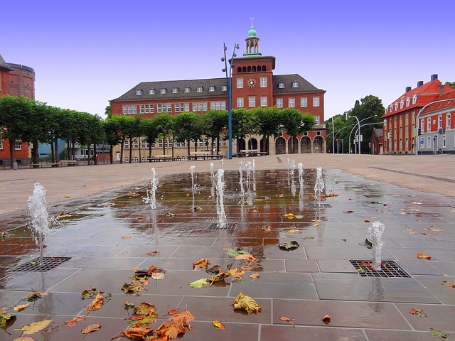 Free Water Games Fountain photo and picture