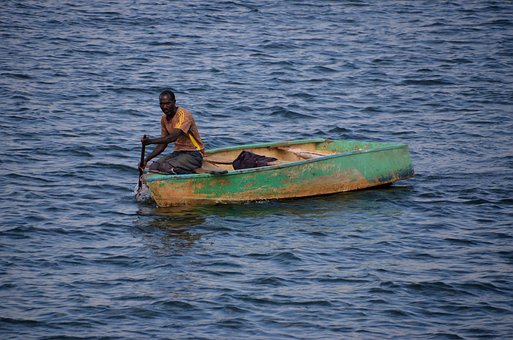 Barco De Pesca, Barco, Caribasee