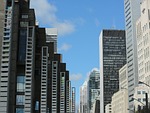 office buildings, skyscrapers, buildings