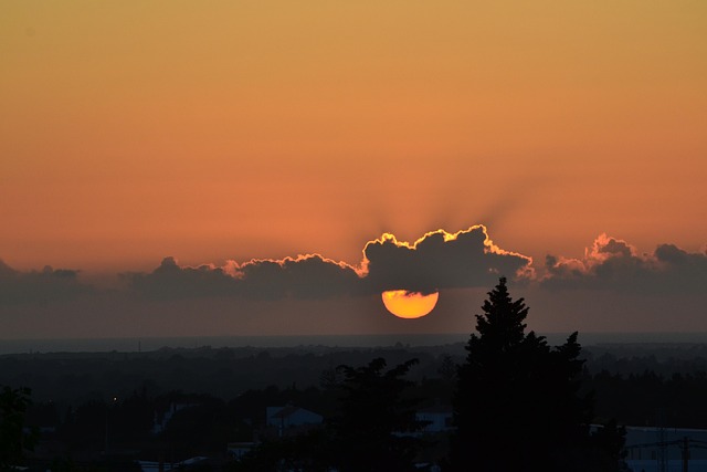 Free Sunset Cadiz photo and picture