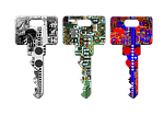 data key, key, close