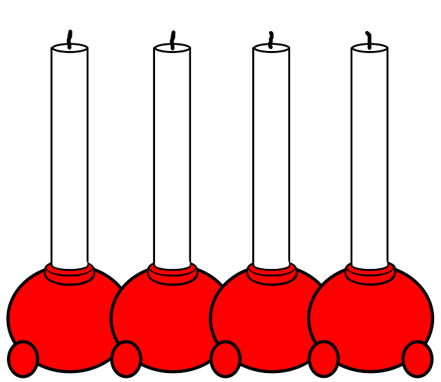 Free advent candlestick advent candlestick illustration