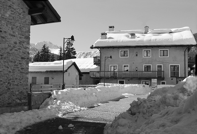Berg, Schnee, Winter, Landschaft, Kalt