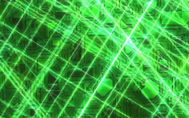 Free futuristic background laser illustration