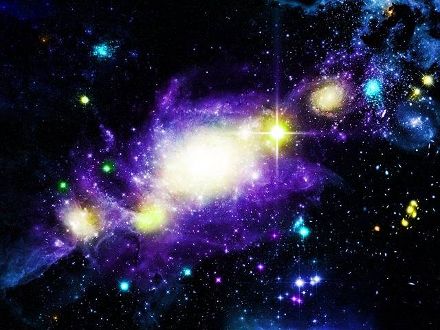 Free galaxy deep space space illustration