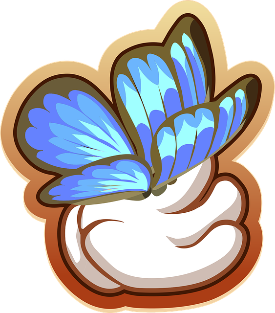 Download free HD stock image of Butterfly Hand Free butterfly hand holding vector