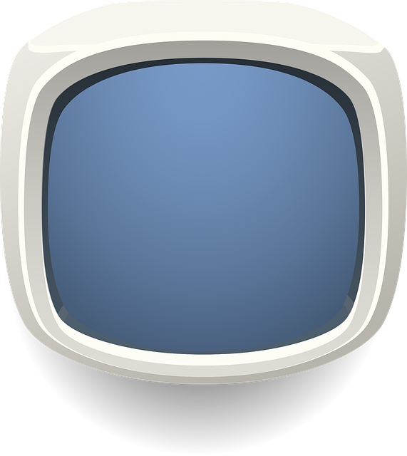 Free screen monitor television illustration