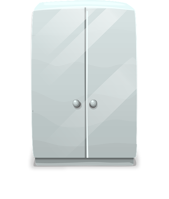 Free storage cabinet cupboard vector