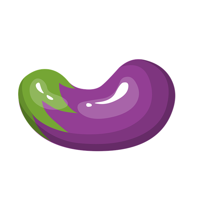 Free eggplant purple vegetables vector