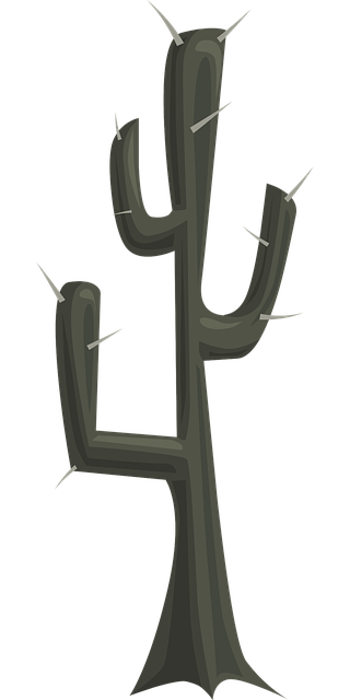 Free cactus vegetation plant vector