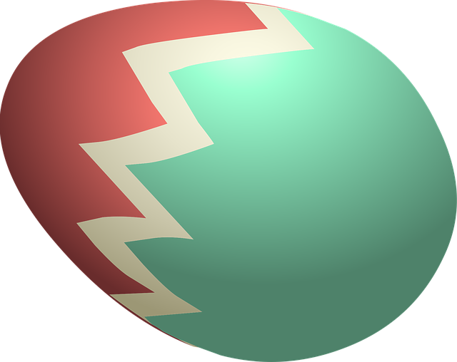 Free easter egg decorated easter vector
