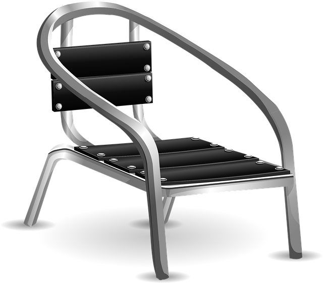 Free chair seat seating illustration