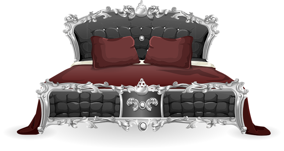Kostenlose vektorgrafik: bett, möbel, schlafzimmer, kissen ... Schlafzimmer bett ausrichtung