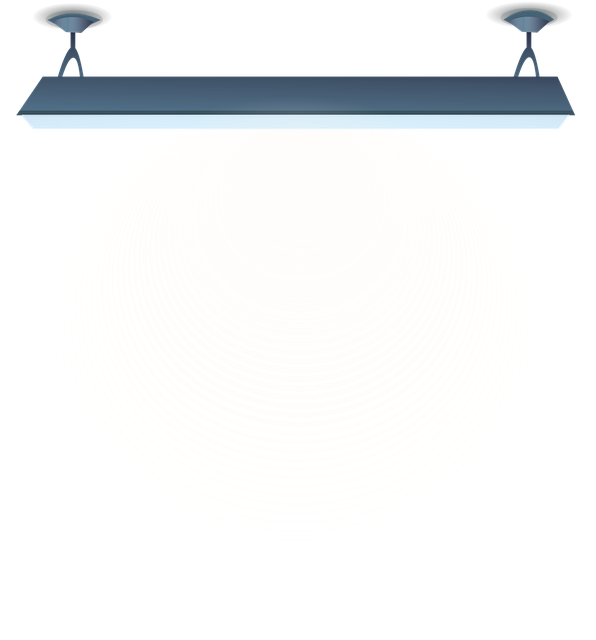 Free light ceiling light bar vector