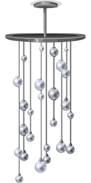 Free wind chimes decorative ornaments vector