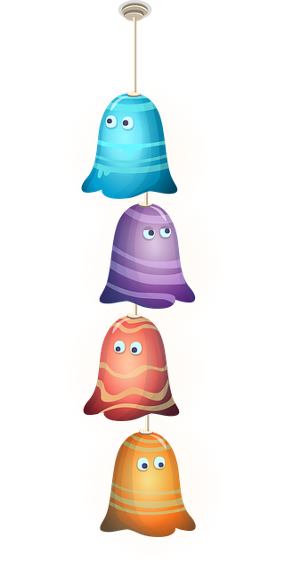Free lamps lights bells vector