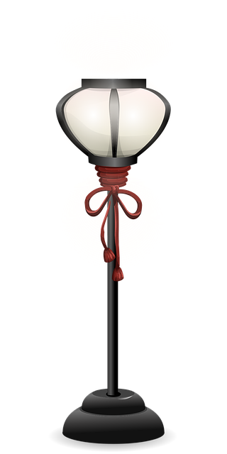 Free lamp retro light illustration