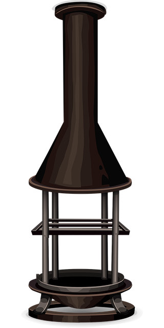 Free oven chimney stove vector