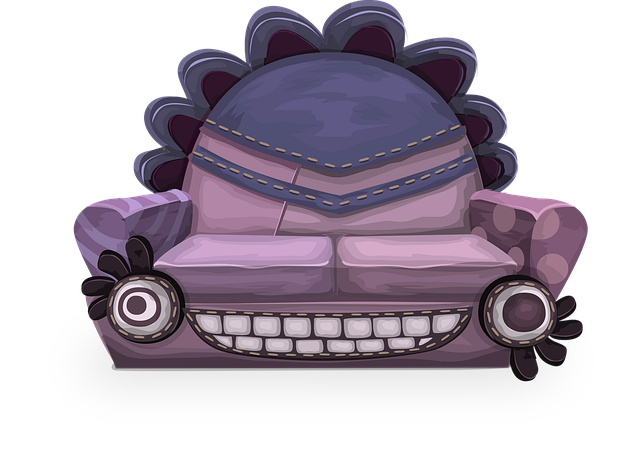 Free chairs purple seats illustration
