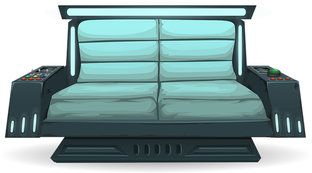 Free couch sofa futuristic vector