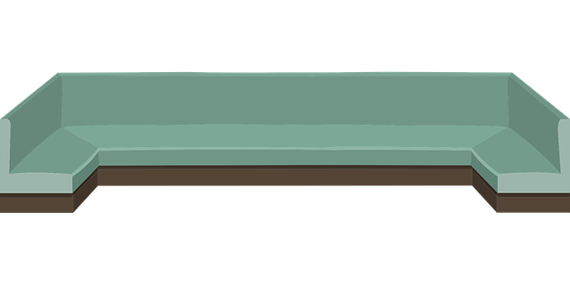 Free bench furniture slate grey vector