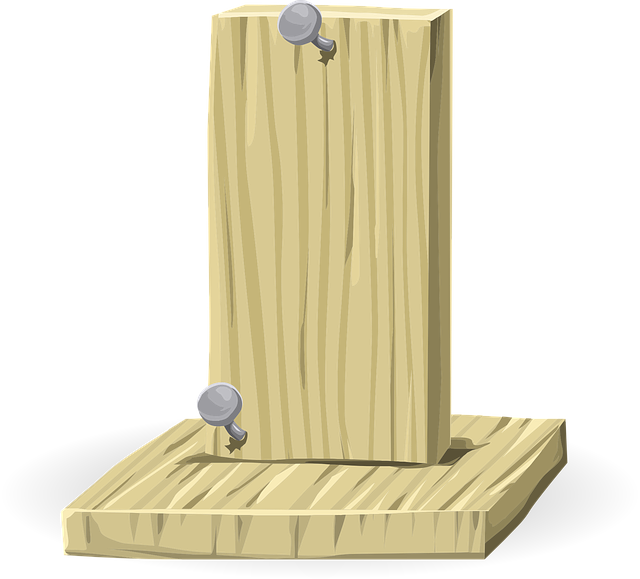 Tablas De Madera, Clavos, Madera, Bordo