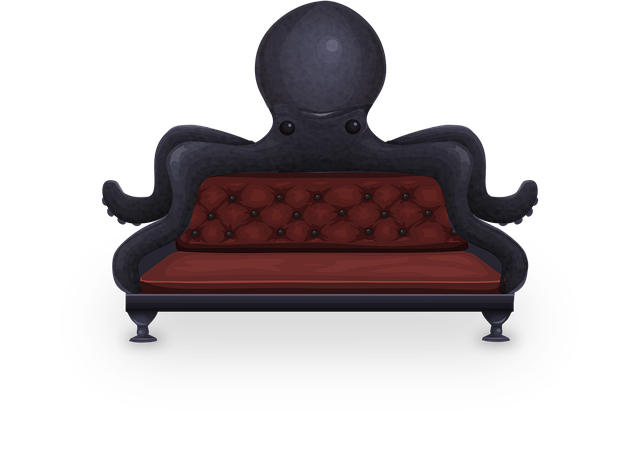 Free couch sofa loveseat illustration