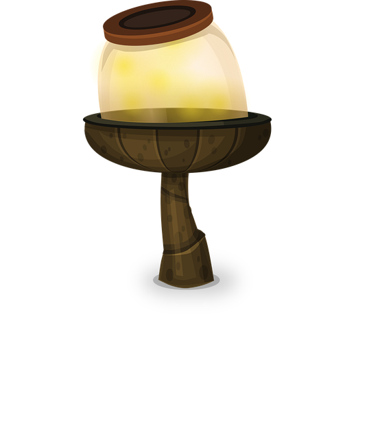 Free glass container fireflies vector