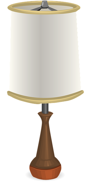 Free lamp shade desk lamp illustration