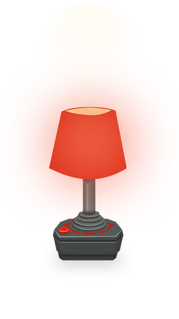 Free lamp table lamp interior vector