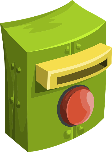 Free box green yellow vector