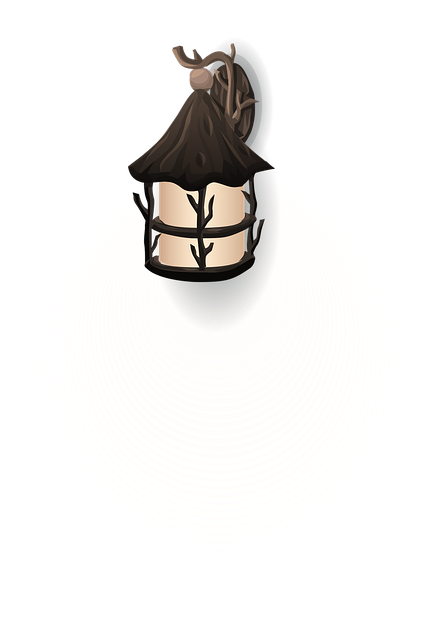 Free lantern wooden rustic illustration
