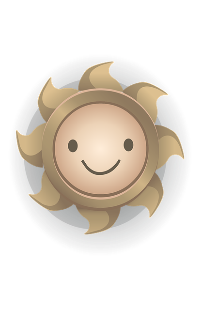 Download free HD stock image of Sun Face Free sun face yellow vector