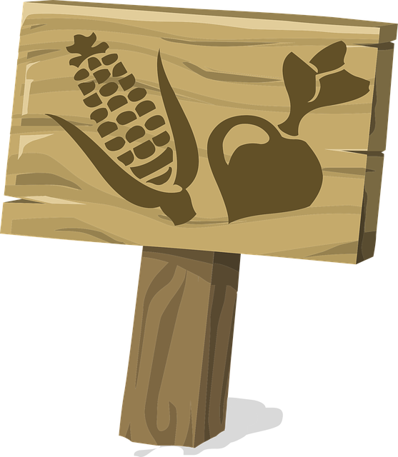 Free wooden sign signpost vector