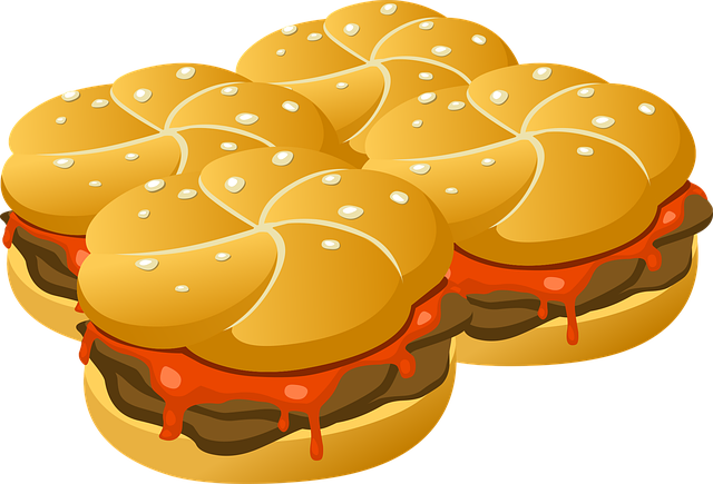 Free hamburgers burgers food vector