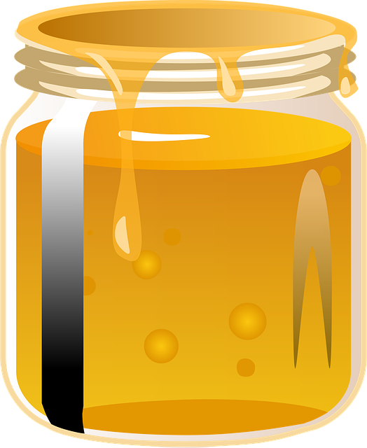 Free glass honey healthy vector