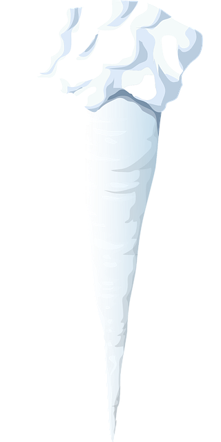 Free icicle ice frost vector