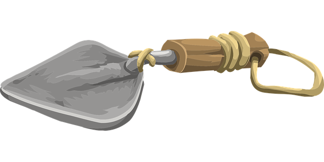 Free spade tool shovel vector