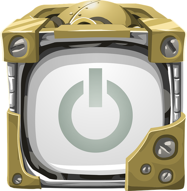 Free button on off vector