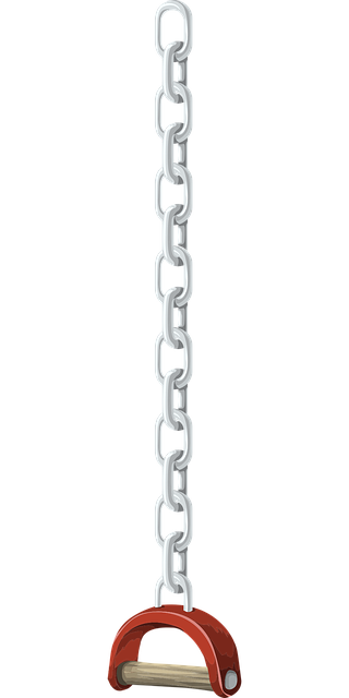 Free chain grip handle illustration