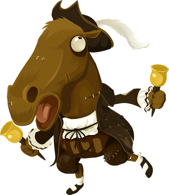 Free horse toy figure illustration