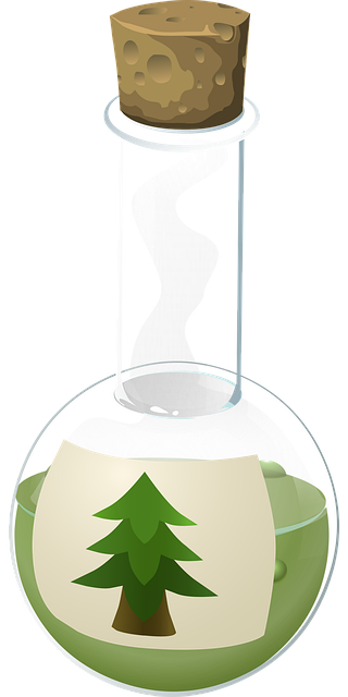 Free flask glass beaker vector