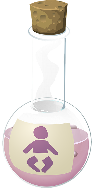 Free potion medicine bottle illustration