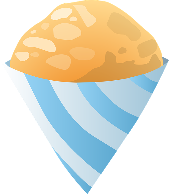 Orange, Eis, Zapfen, Süßigkeiten