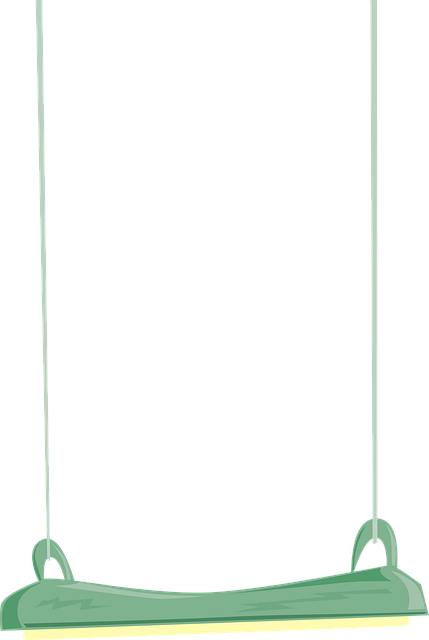 Free swing playground swinging illustration
